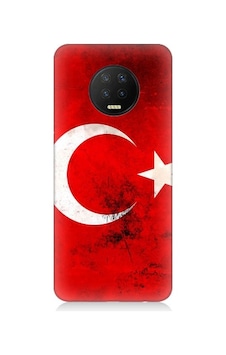 iNfinix Note 7 Uyumlu Türk Bayrağı Desenli Silikon Kılıf iNfinix Note 7 Uyumlu Türk Bayrağı Desenli Silikon Kılıf