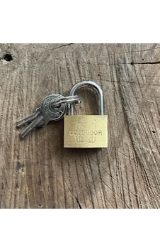 Gld Pirinç Mini Asma Kilit 19mm Paslanmaz Asma Kilit