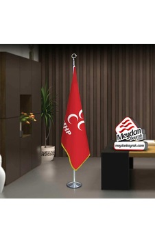 Milliyetçi Hareket Partisi Mhp Bayrak -ofis -makam-toplantı Odaları -direkli -saçaklı Makam Bayrağı 1 Milliyetçi Hareket Partisi Mhp Bayrak -ofis -makam-toplantı Odaları -direkli -saçaklı Makam Bayrağı 1