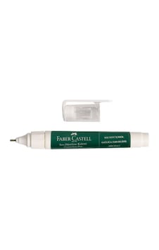 Faber Castell Sıvı Düzeltme Kalemi Adel Beyaz Faber Castell Sıvı Düzeltme Kalemi Adel Beyaz