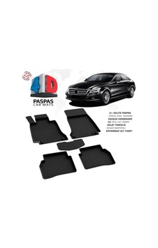 Mercedes Cls C218 4d Araca Özel Havuzlu Kauçuk Paspas 2010-2018