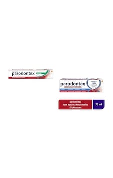 Orijinal Günlük Florürsüz Diş Macunu 75 Ml Ve Parodontax Diş Eti Bakımı Tam Koruma Diş Macunu 75 Ml Orijinal Günlük Florürsüz Diş Macunu 75 Ml Ve Parodontax Diş Eti Bakımı Tam Koruma Diş Macunu 75 Ml