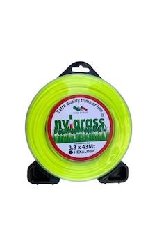 NYLGRASS Yüksek Kaliteli Tırpan Misinası 3.3mm 44 Metre NYLGRASS Yüksek Kaliteli Tırpan Misinası 3.3mm 44 Metre