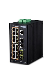 Planet Pl-ıgs-20160hpt 16 Port Gigabit Poe+ 2 Port Gigabit 2 Port Sfp 320w Poe Endüstriyel Switch Planet Pl-ıgs-20160hpt 16 Port Gigabit Poe+ 2 Port Gigabit 2 Port Sfp 320w Poe Endüstriyel Switch