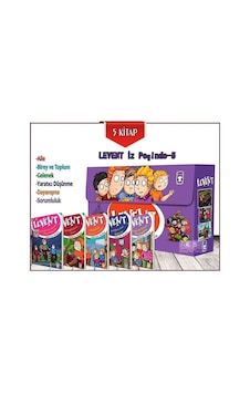 Timaş Çocuk Yayınları / Levent Iz Peşinde 5 / (5 Kitap) Mustafa