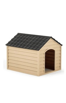 Köpek Kulübesi Büyük Boy 92x97x103 Cm Kahverengi Köpek Kulübesi Büyük Boy 92x97x103 Cm Kahverengi