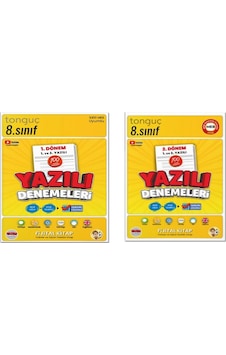 8. Sınıf Yazılı Denemeleri 1. Dönem - 2. Dönem 1 Ve 2. Yazılı 2 Kitap 8. Sınıf Yazılı Denemeleri 1. Dönem - 2. Dönem 1 Ve 2. Yazılı 2 Kitap