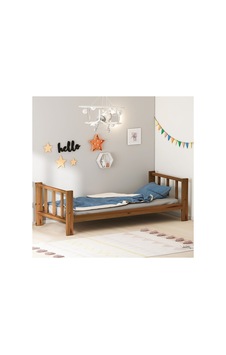 Modüler Montessori Yatak Karyola Kahverengi Modüler Montessori Yatak Karyola Kahverengi