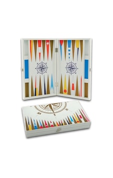 Elegance Leather Compass Tavla Elegance Leather Compass Tavla