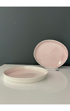 Tantitoni Space Pembe Porselen 2 Li Pasta Tabağı Seti 16,8 Cm Tantitoni Space Pembe Porselen 2 Li Pasta Tabağı Seti 16,8 Cm