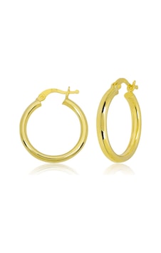 Gümüş Gold Halka Kadın Küpe 85569413 Gümüş Gold Halka Kadın Küpe 85569413