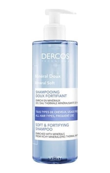 Vichy Dercos Mineral Soft & Fortifying Şampuan 400 ML Vichy Dercos Mineral Soft & Fortifying Şampuan 400 ML