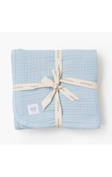 Bebek Battaniye Blanket 105x120 Muslin Home Ac25870 Mavi Bebek Battaniye Blanket 105x120 Muslin Home Ac25870 Mavi