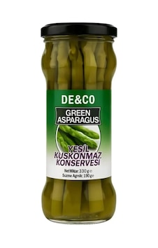 De&co Yeşil Kuşkonmaz Konservesi 330 G - 2 Adet Tarı De&co Yeşil Kuşkonmaz Konservesi 330 G - 2 Adet Tarı