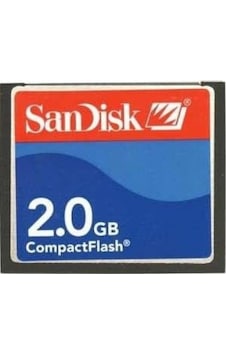Sandisk Compact Flash 2 GB CF Hafıza Kartı Sandisk Compact Flash 2 GB CF Hafıza Kartı