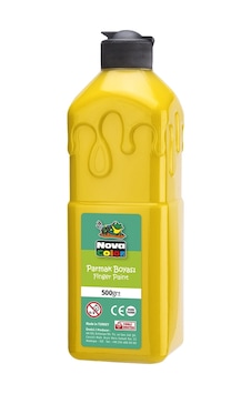 Nova Color Parmak Boyası 500Gr Sarı N Nc-370 Nova Color Parmak Boyası 500Gr Sarı N Nc-370