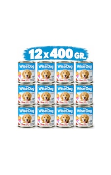 Wise Dog Kuzu Etli Yavru Köpek Konserve Maması 400 Gr 12 Adet Wise Dog Kuzu Etli Yavru Köpek Konserve Maması 400 Gr 12 Adet