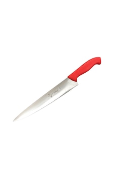Şef Bıçağı 37cm Toplam Uzunluk No:3 Kırmızı Şef Bıçağı 37cm Toplam Uzunluk No:3 Kırmızı
