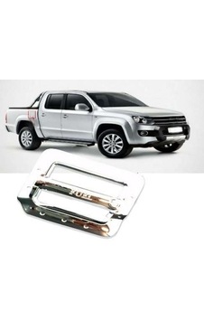 Volkswagen Amarok 2010 Sonrası Depo Kapağı Kaplama Krom
