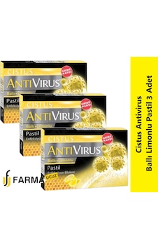 Cistus Ballı Limonlu Pastil 3 Adet Cistus Ballı Limonlu Pastil 3 Adet