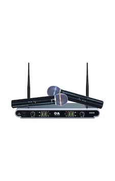 Gold Audio U-606 2 El Telsiz Mikrofon
