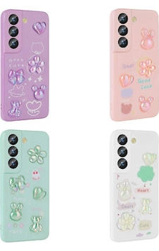 Galaxy S21 Fe Uyumlu Kabartma Figürlü Parlak Zore Toys Silikon Kılıf-beyaz Beyaz Galaxy S21 Fe Uyumlu Kabartma Figürlü Parlak Zore Toys Silikon Kılıf-beyaz Beyaz