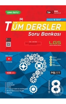 SBM Yayınları 8. Sınıf Tüm Dersler Soru Bankası