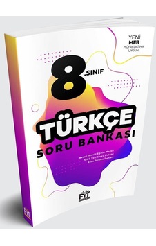 8. Sınıf Türkçe Soru Bankası Fit Yayınları