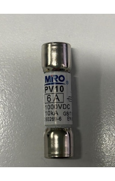 Miro Bs314-pv/6a/10x38 ,10x38mm 1000vdc/6a Gpv/ges Kartuş Sigorta Miro Bs314-pv/6a/10x38 ,10x38mm 1000vdc/6a Gpv/ges Kartuş Sigorta