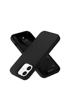 Apple İphone 12 Kılıf Nano İçi Kadife Silikon- Siyah Altın Apple İphone 12 Kılıf Nano İçi Kadife Silikon- Siyah Altın