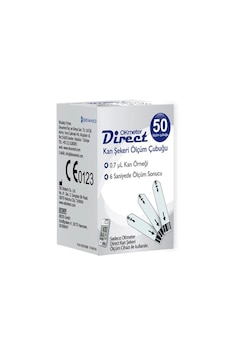 Okmeter Direct Şeker Ölçüm Stribi 50'li Okmeter Direct Şeker Ölçüm Stribi 50'li