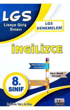 8. Sınıf LGS İngilizce Denemeleri / Kolektif 8. Sınıf LGS İngilizce Denemeleri / Kolektif