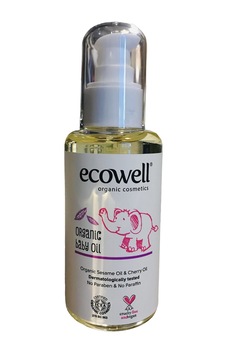 Ecowell Organik Organik Bebek Yağı 100 ml.
