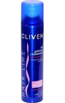 Cliven B5 Vitaminli Güçlü Tutuş Saç Spreyi 250 Ml