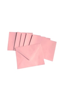Küçük Zarf Kartvizit 7x9 Açık Pembe - 20 Adet Küçük Zarf Kartvizit 7x9 Açık Pembe - 20 Adet