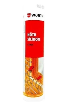 Würth Nötr Silikon -310 Ml.-şeffaf Diğer