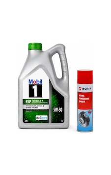 Mobil 1 ESP Formula P Dexos2 DPF 5W-30 Motor Yağı 5 L + Würth Balata Spreyi 500 ML Mobil 1 ESP Formula P Dexos2 DPF 5W-30 Motor Yağı 5 L + Würth Balata Spreyi 500 ML