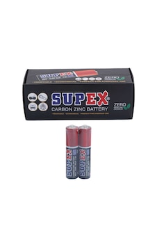 Supex Aaa R06 Çinko Karbon 1.5v Kumanda Pili 24 Adet