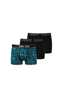 Jony Cris Baskılı Desenli Erkek Boxer 3 Lü Erkek Baksır İç Giyim Desen Jony Cris Baskılı Desenli Erkek Boxer 3 Lü Erkek Baksır İç Giyim Desen