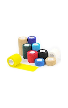 Kendinden Yapışkanlı Bandaj 2.5 Cm X 4.5 Mt 5 Adet Karışık Renk Kendinden Yapışkanlı Bandaj 2.5 Cm X 4.5 Mt 5 Adet Karışık Renk