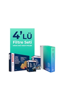Bosch Volvo Xc60 2.0 Dizel D4 Filtre Bakım Seti 2017-2019 4 Lü Bosch Volvo Xc60 2.0 Dizel D4 Filtre Bakım Seti 2017-2019 4 Lü