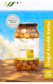 Kozoliv Doğal Ayvalık Çeşidi Kırma Yeşil Zeytin Cam 640 G Kozoliv Doğal Ayvalık Çeşidi Kırma Yeşil Zeytin Cam 640 G