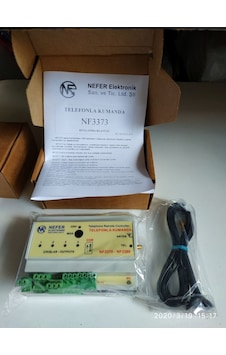 Nefer Nf3373 - 3 Röle - Gsm - Uzaktan Pompa Vana Kapı Kontrol