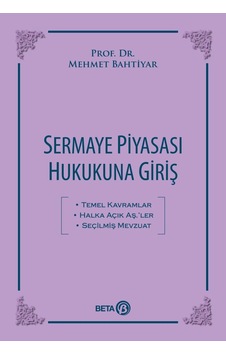 Sermaye Piyasası Hukukuna Giriş