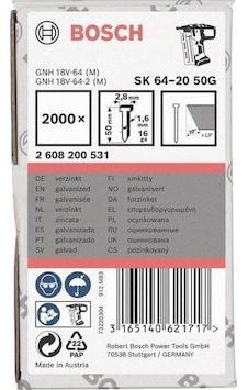 Bosch Gsk 50 Çivisi 25mm 5000li 200513 Bosch Gsk 50 Çivisi 25mm 5000li 200513