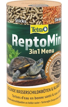 Tetra Reptomin 3in1 Menü Kaplumbağa Yemi 250ml / 44g Tetra Reptomin 3in1 Menü Kaplumbağa Yemi 250ml / 44g