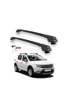 Turtle Dacia Sandero Stepway B8 2013-2020 Ara Atkı Air1 Siyah