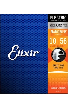 Elixir 12057 Nanoweb 7 Telli Elektro Gitar 10-56 Elixir 12057 Nanoweb 7 Telli Elektro Gitar 10-56