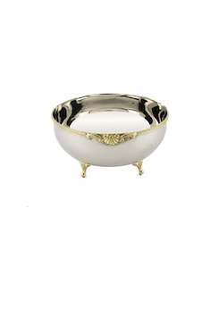 Mikasa Moor Gold Ayaklı Gümüş Kase 17x10 Cm Gümüş Mikasa Moor Gold Ayaklı Gümüş Kase 17x10 Cm Gümüş