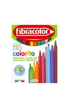 Fibracolor Colorito Keçeli Kalem 24 Renk Fibracolor Colorito Keçeli Kalem 24 Renk